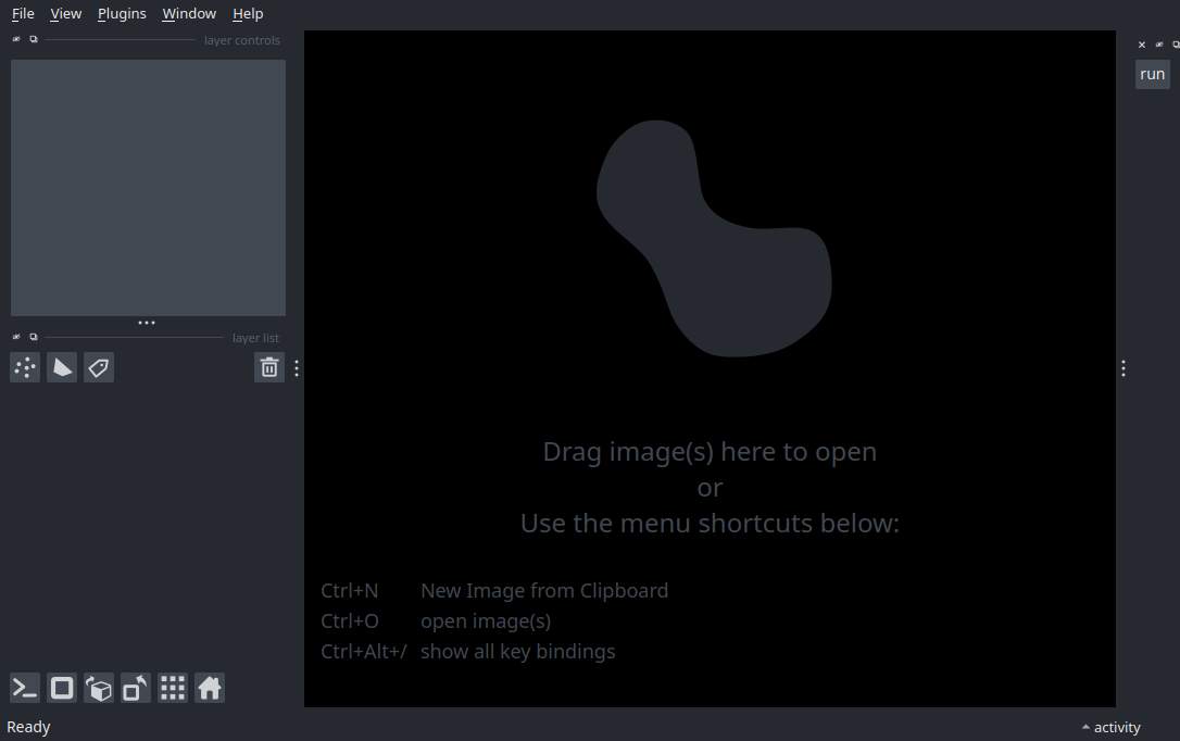 magicgui viewer — napari