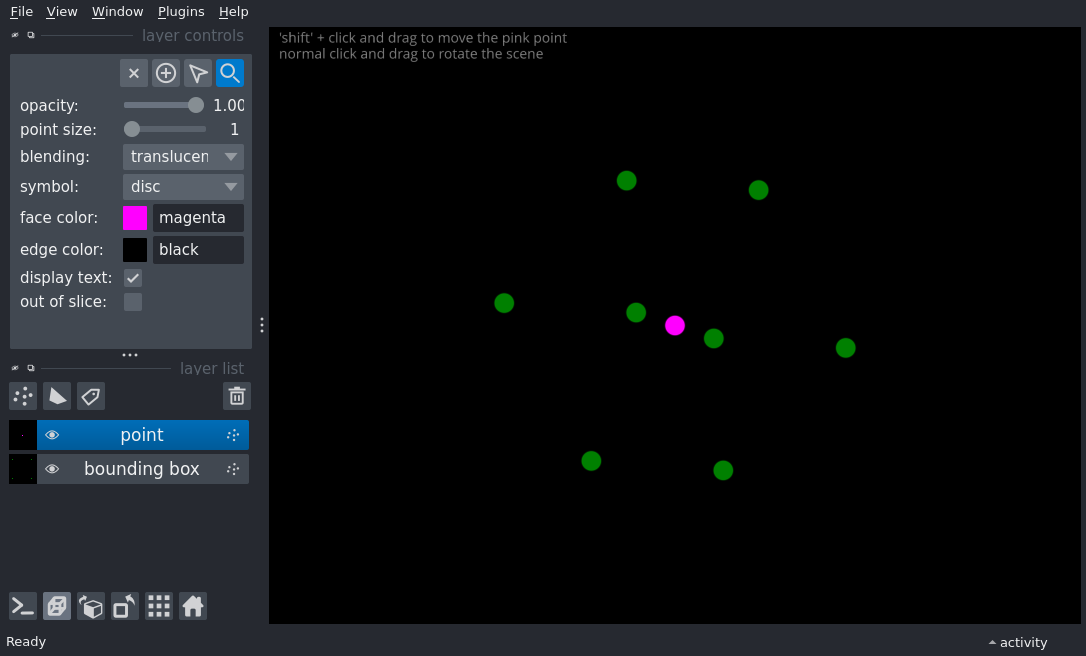 interactive move point 3d