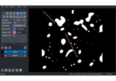 Mouse drag callback