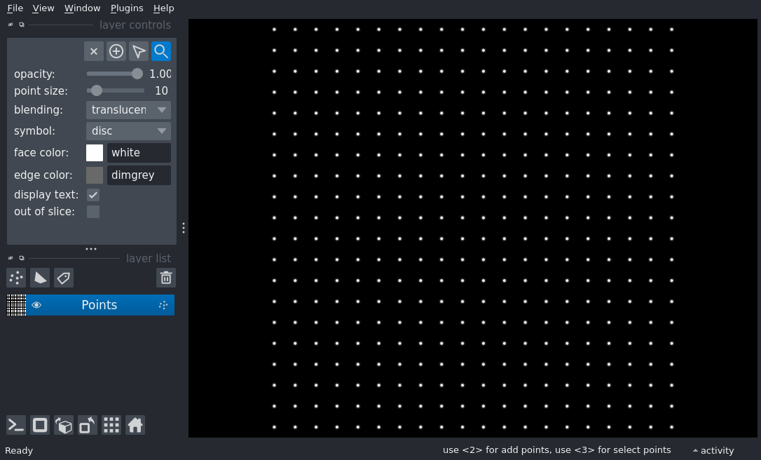 interaction box points