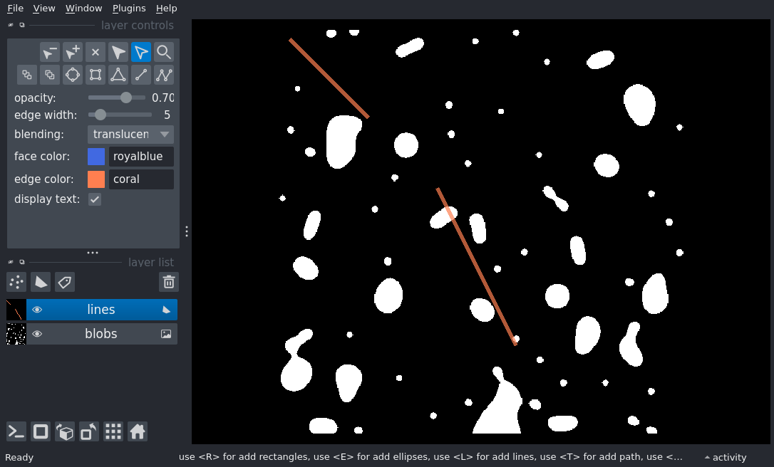 mouse drag callback