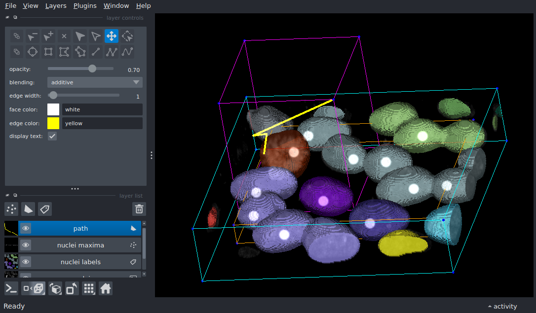layer bounding box